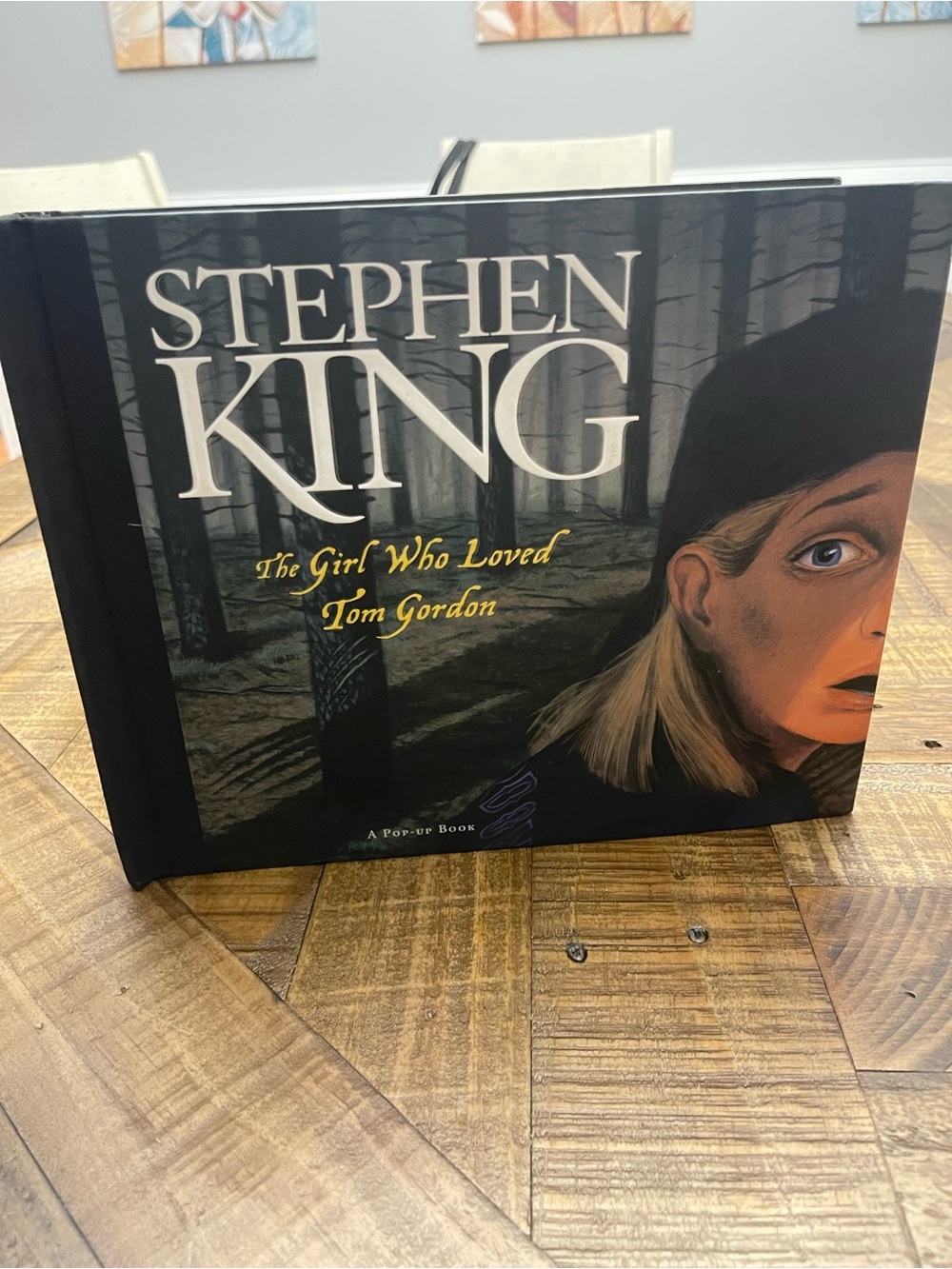 Stephen King "The Girl Who Loved Tom Gordon" Pop-Up Book True 1st Edition